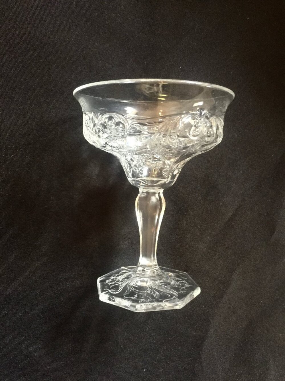 Vintage Champagne Coupe Glasses Set of 5 MCM - Picture 6 of 7
